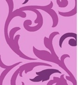 Синтетический ковер Фреза F009 pink-pink